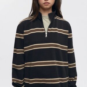 KOTN Rugby Shirt (brown/black)